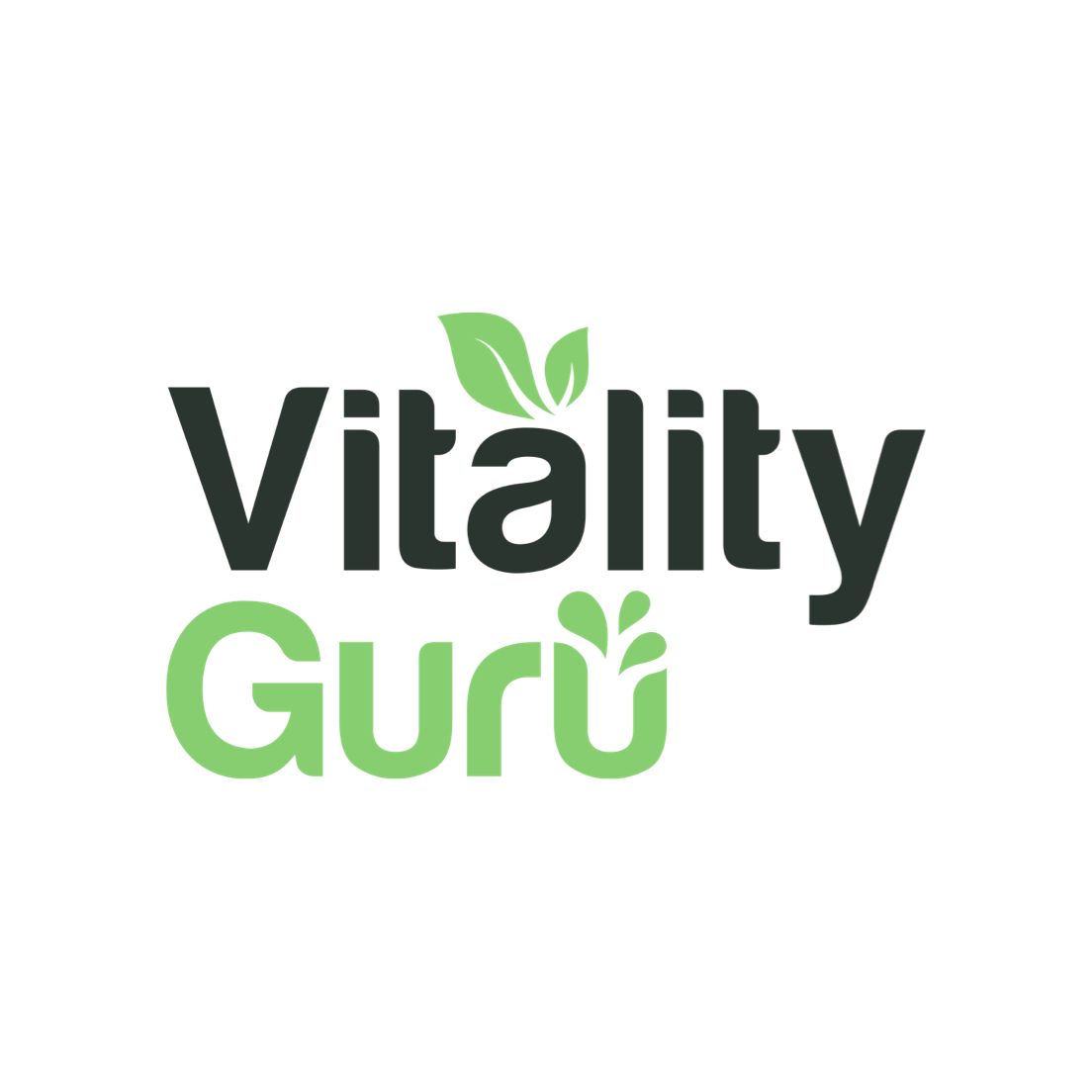 Vitality Guru Logo circular on white